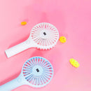 Portable Mini Handheld USB Cooling Desk Fan Outdoor Rechargeable Air Wind Cooler