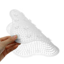 Foot Massage Shower Bathing Mat Silicone Bathroom Cleaning Massager Pad Safety