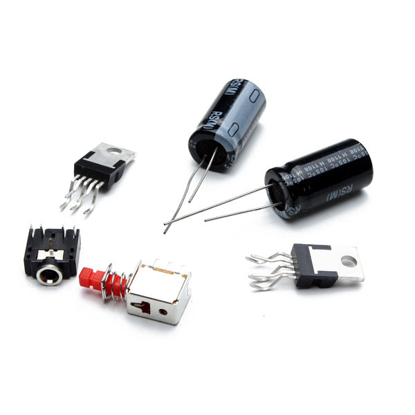 3Pcs Geekcreit 12V 30W DIY TDA2030A Dual Track Power Amplifier Board Kit