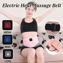 3 Files Wasit Belt Electric Lower Belly Waist Vibration Infrared Heat Massage Electric Massager