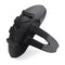 Black PVC Motorcycle Rear Wheel Cover Fender Splash Guard Mudguard Bracket Solid