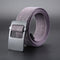ZANLURE 120cm Adjustable Canvas Tactical Belt Leisure Waist Belts with Zinc Alloy Buckle