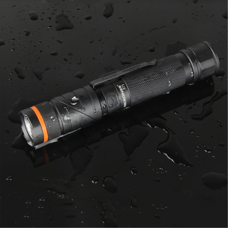 Nicron B75 XP-G2 S2 300LM Magnetic Tail 90 Adjustable Head USB LED Flashlight & Fluorescence Detection Pen