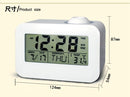 Voice-activated Projection Clock Fashion Electronic Alarm Clock Student Child Old Man Mute Bedside Smart Clock Person Clock