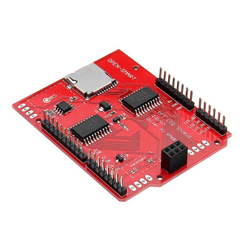 OPEN-SMART 2.2 Inch TFT LCD Display Module Touch Screen Shield Onboard Temperature Sensor+Pen