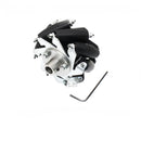 Chihai 4pcs 60mm Aluminium Mecanum Wheels Universal Wheels with 8mm Motor Shaft Coupling for Robot Car