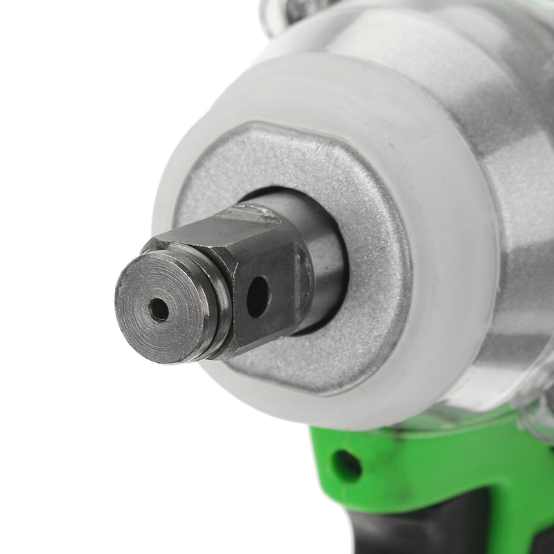 520N.M Torque Brushless Impact Wrench Screwdriver Cordless Rechargable Electric Wrench Driver Tool Stepless Speed Change Switch Adapted to 18V Makita battery