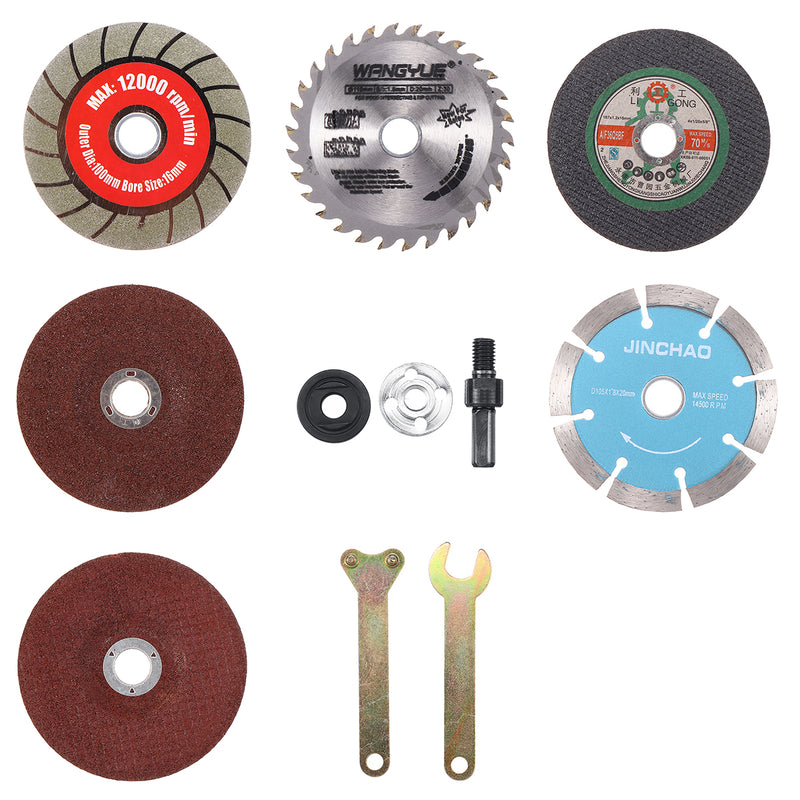 23Pcs Wood Metal Cutting Replacement Accessories Set For Variable Angle Grinder Hand Drills