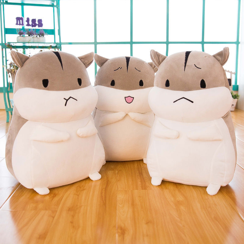 12/16/20" Cute Soft Cartoon Hamster Plush Cushion Pillow Child Baby Toy Gift Home Decor Doll