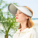 Xiaomi VLLICON UPF50+ Cool Feeling UV-proof Sunhat Ourdoor Large Visor Adjustable Breathable Sweat Absorption Sunhat Hat