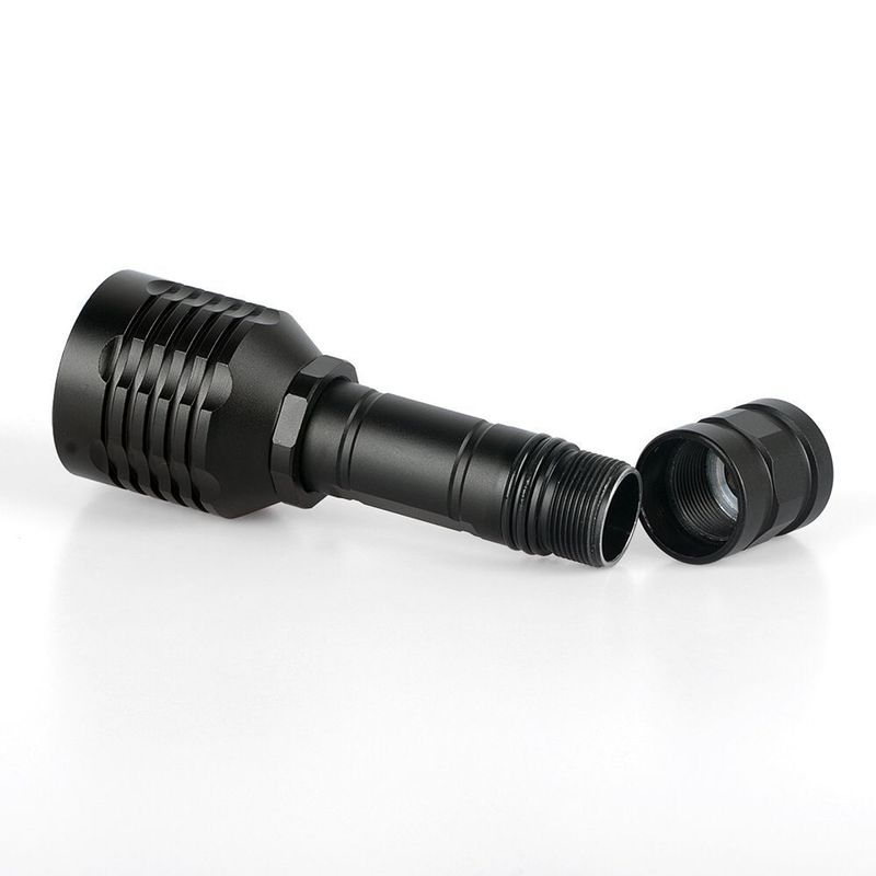 XANES 1600 Lumens Flashlight 3 Modes IPX8 Waterproof LED Torch Light Hunting Portable Work Light 18650