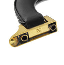 Black Artificial Leather Case Handle for Guitar Musical Box Luggage Replacement