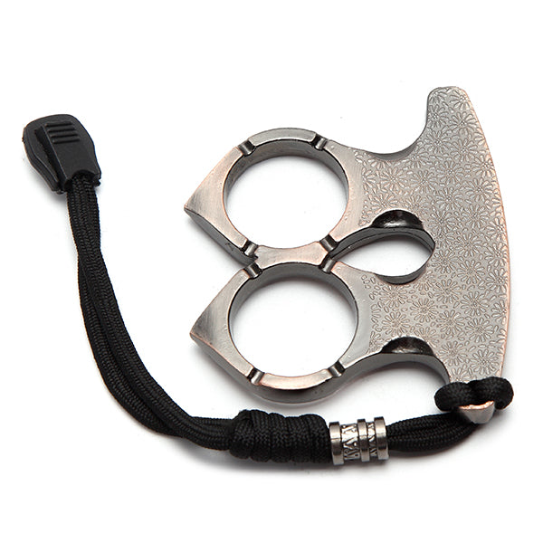 Stainless Steel  EDC Window Breaker Self Defense Tools Fist Finger Buckle Ring