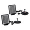 1.5W 180L/H LED Solar Fountains Pump Pond Pool Fish Tank Bird Bath Water Pump built in Battery Floating Kit with 4 Sprinkler Heads