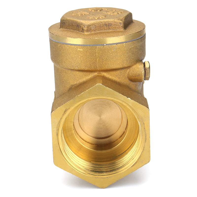 TMOK 1/2" 2/3" 1" Brass Swing Check Valve Female NPT Threaded Durable Brass Construction Valves