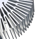 90*40mm Round Shape Aluminium Heatsink for 20W 30W 50W 100W High Power LED Bead