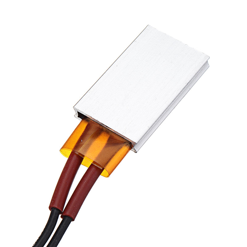 3pcs AC220V 3~20W 80 Degree PTC Ceramic Electric Heating Plate Aluminum Shell Constant Temperature Air Heater