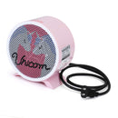 220V 500W Rainbow Horse Mini Handy Electric Air Space Heater Office Home Warmer