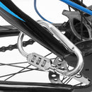 3 Digit Combination Motorcycle Helmet Lock Bicycle Bag Suitcase Padlock Carabiner Security Alloy Locks