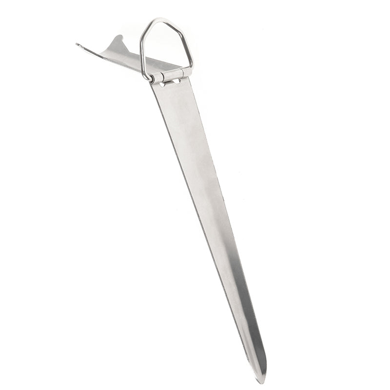 LEO 30CM Stainless Steel Fishing Rod Holder Fishing Rod Bracket Fishing Pole Tackle Tools