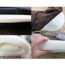 Pet Mat Soft Warm Orthopedic Pet Dog Memory Foam Bed Mat With Removable Cover S/M/L/XL