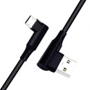 Bakeey 90 Degree Reversible 2.4A Micro USB Charging Data Cable 3.28ft/1m for Xiaomi Redmi Note 5
