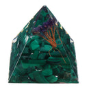 Himalayas Stone Orgone Pyramid Energy Generator Tower Home Reiki Healing Crystal Decorations