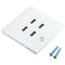 3.1A AC Power Wall Receptacle Socket Plate  Charger Outlet Panel with 4 USB Port