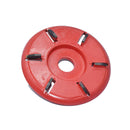 6 Teeth Power Wood Carving Cutter Disc Milling Attachment for Angle Grinder Tool