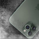 Bakeey 2 in 1 10D Tempered Glass + Metal Circle Ring Anti-scratch Phone Lens Protector for iPhone 11 Pro 5.8 inch