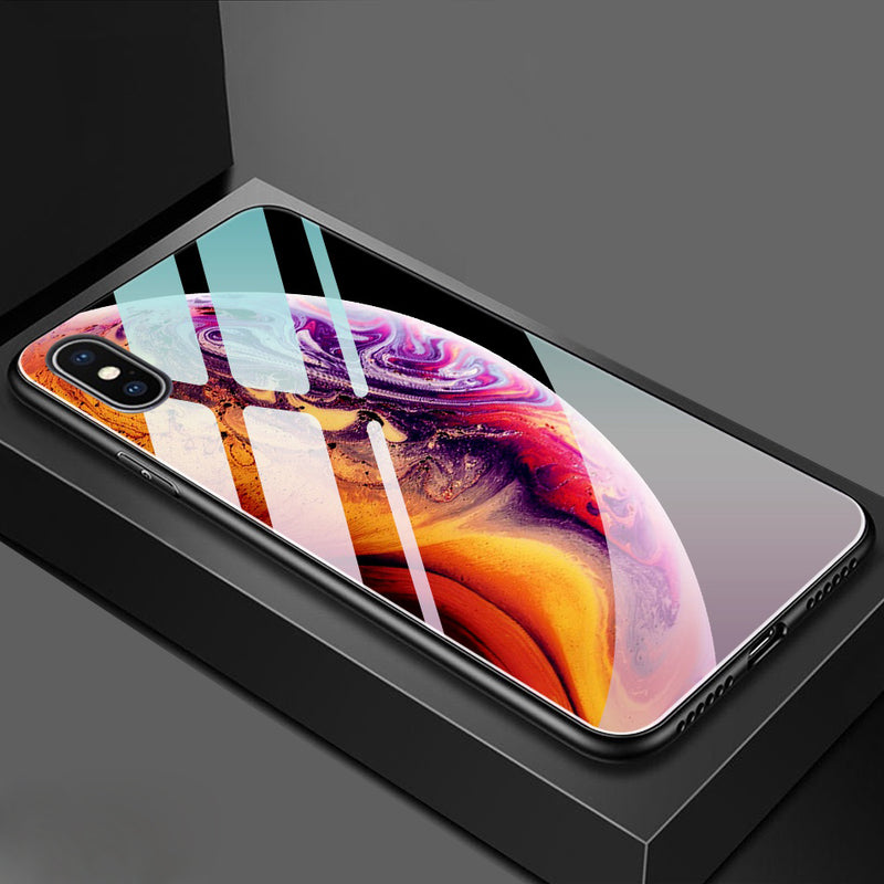 Bakeey Scratch Resistant Tempered Glass+TPU Protective Case For iPhone XS Max