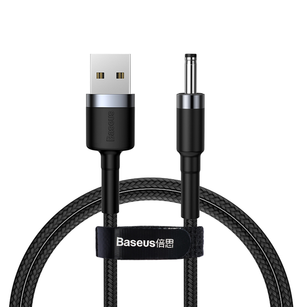 Baseus Universal USB to DC 3.5mm Jack Interface Fast Charging Data Cable For Lamp Humidifier Female to Male Speaker Audio Adapter Cable