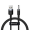 Baseus Universal USB to DC 3.5mm Jack Interface Fast Charging Data Cable For Lamp Humidifier Female to Male Speaker Audio Adapter Cable