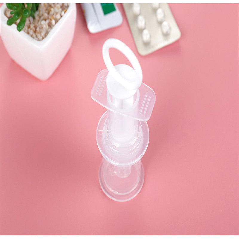 Vvcare Infant Silicone Syringe Safety Applicator Both Sides Of The Injection Anti-Choking