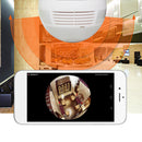 360 Panorama Fisheye IP Bulb Camera Lamp CCTV Monitor Light Bulb WIFI Night Vision