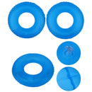 PVC  Inflatable Fluorescence Swim Ring Swimming Pool Water Float Party Beach Raft Toy