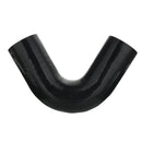Black 120 Degree Silicone Tube 150mm Length ID48/54/57/63/70mm Vacuum Hose Coolant Tube