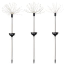 Solar Firework String Light 90/120/150 LED Lamp Outdoor Garden Party Decoration