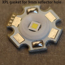 5PCS Convoy XPL Insulation Sheet For 9mm Reflector Hole (Flashlight Accessories)