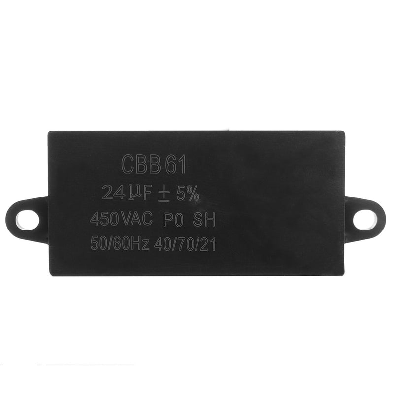 24uF Generator Capacitor 24uF CBB61 24 uF 50/60 Hz 400V AC UPTO 450V AC UL