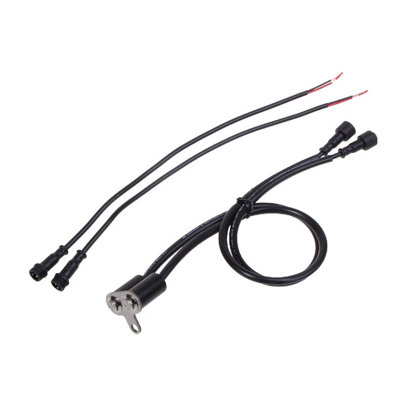 BOSMAA MK66L 12V Motorcycle Dual Button ON OFF Switch Headlight Aluminum Alloy Waterproof Handlebar Mount