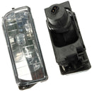 Car Front Bumper Fog Lights Clear Glass Lens with No Bulb for BMW E36 3-Series 1992-1998