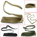 EDC Debris Pouch Outdoor Fishing Survival Paracord Zipper Bag Sports Parachute Cord Rope Handbag