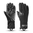 Motorcycle Waterproof Riding Guantes Velvet Touch Screen Winter Warm Gloves With Zipper
