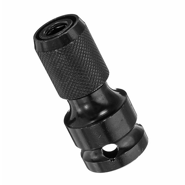 1/2 Inch Square to 1/4 Inch Hex Female Telescopic Socket Adapter Drill Chuck Converter Impact Driver