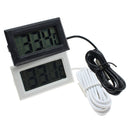 Mrosaa Digital LCD Screen Electronic Thermometer Fish Tank Temp Meter Aquarium Thermometer With Waterproof 1M Probe