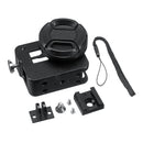 Aluminum Alloy Protective Case Housing Frame 52MM VU Lens Cap for GoPro Hero 7 6 5 Action Camera