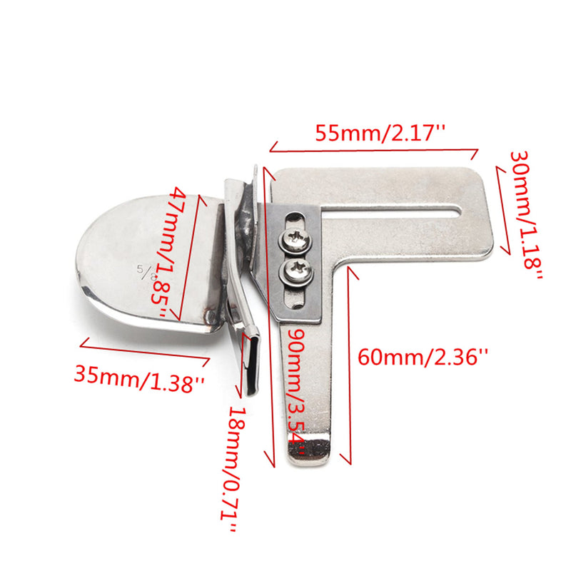 A4 Tape Cut Size 5/8'' Single Fold Raw Edge Binder Sewing Machine Presser Foot