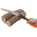 6/8/10 Inch Folding Saw with TPR Handle 7TPI Steel Wood Cutting Survival Hand Saw Household Garden Pruning Saw Woodworking