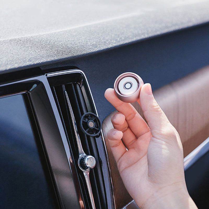 GUILDFORD Car Fragrance Car Incense Diffuser Car Air Purifier Air Freshener Lemon Orange Perfume Metal Clamp